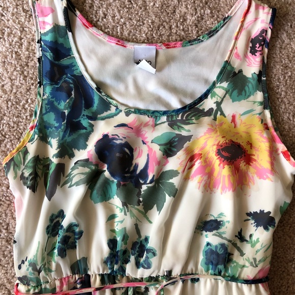 Bella Ella Boutique Floral Maxi Dress - Picture 1 of 5